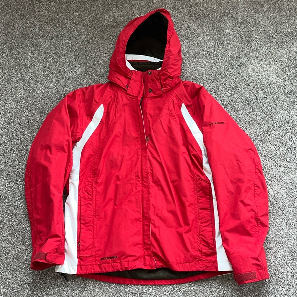 Vintage Columbia Titanium Interchangeable Waterproof 2-1 Jacket